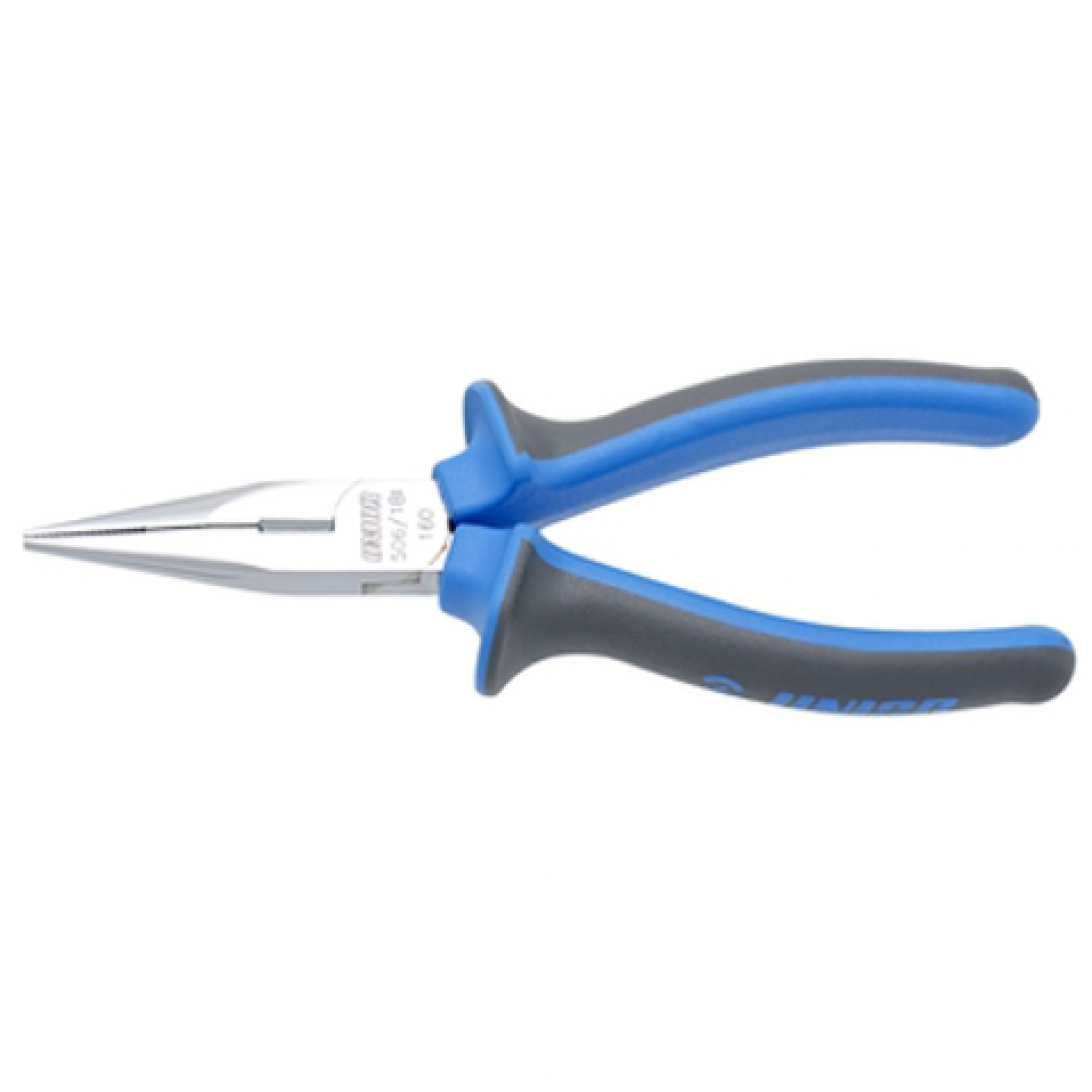 Long nose pliers with side cutter
