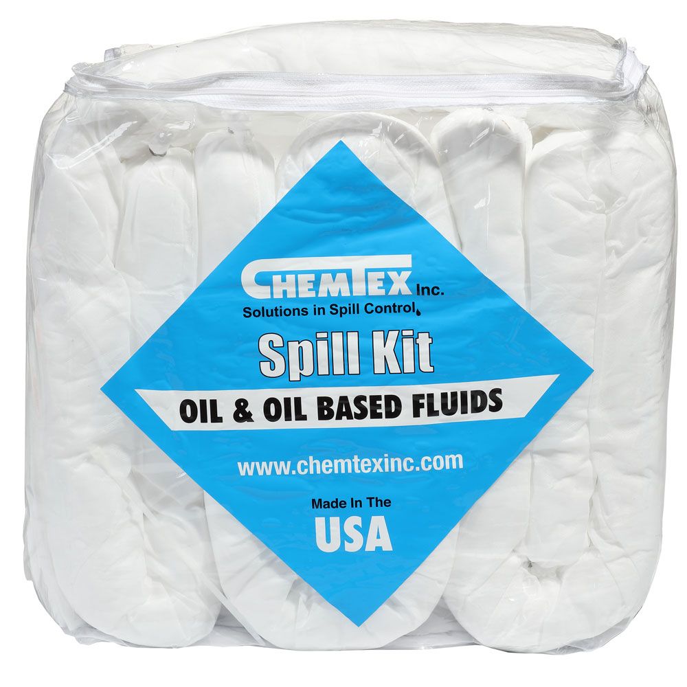 Набор по сбору нефтепродуктов на 5 галлонов в сумке SKB-O CHEMTEX OIL712