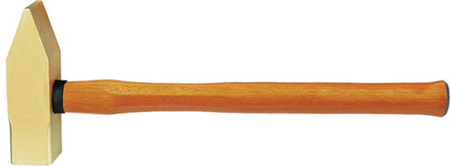 Молоток слесарный 500 гр с деревянной ручкой Al-Br X-Spark 186A-1002