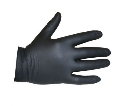 Перчатки черные нитриловые CHEMTEX PPEG1222