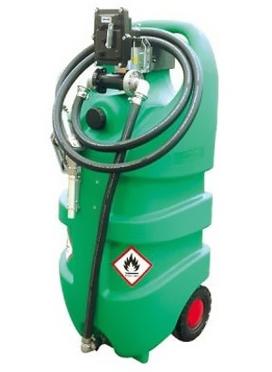 Резервуар полиэтиленовый для бензина: Объём 110 литров, Ручной роторный насос;Шланг для топлива 3М