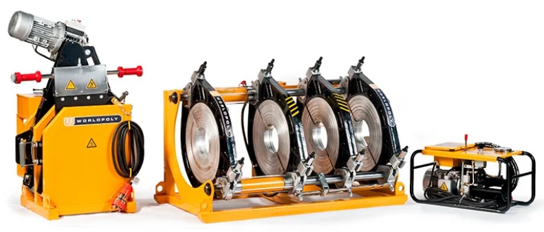 Аппарат для стыковой сварки PE PP 200-450mm Weldpoly WP450LF