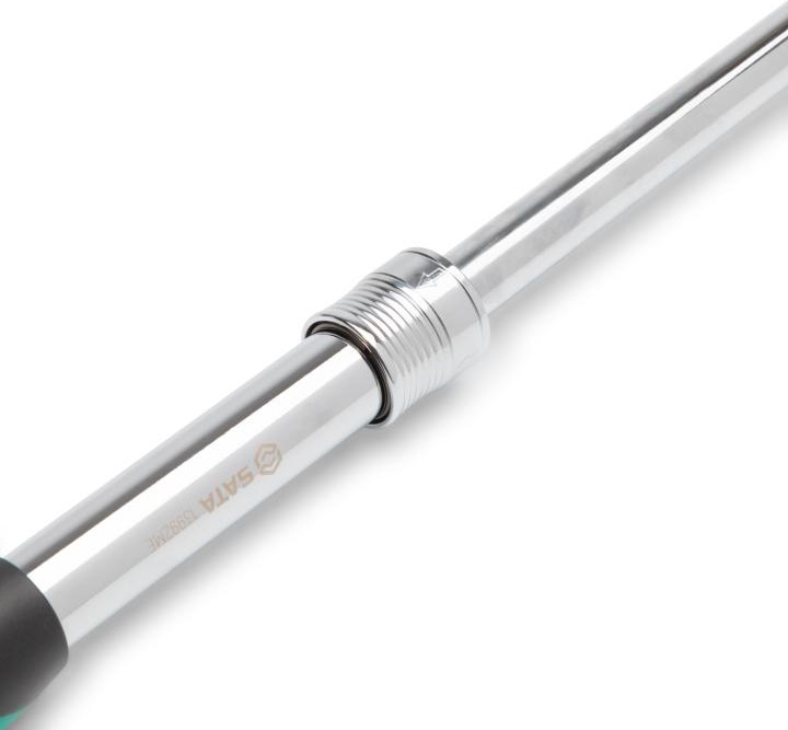 Трещотка с быстросъемным приводом телескопическая 1/2", 300-440мм. SATA ST13992BU