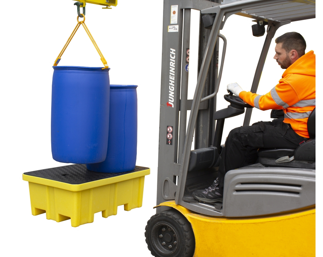 Поддон для бочек 2 x 205L 1250x850x520 ROMOLD BP2FW