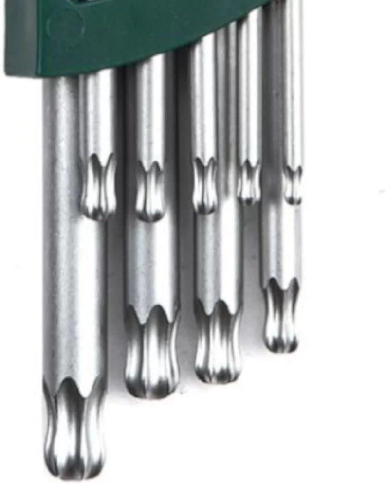 Набор имбусовых ключей удлиненных Tamper-Proof TORX шариком (9 предм.) T10-T50 SATA ST09715