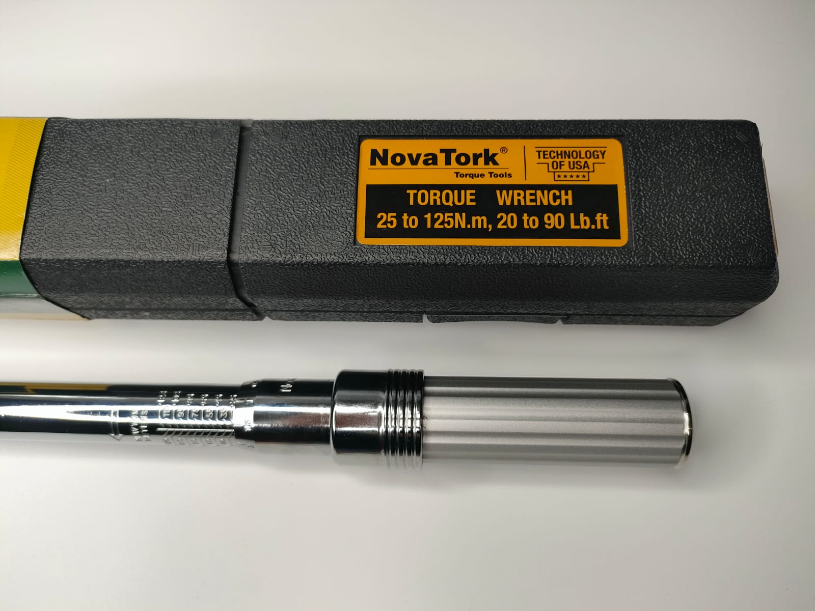 Ключ динамометрический 9x12mm 25-125Nm NovaTork GMH9125