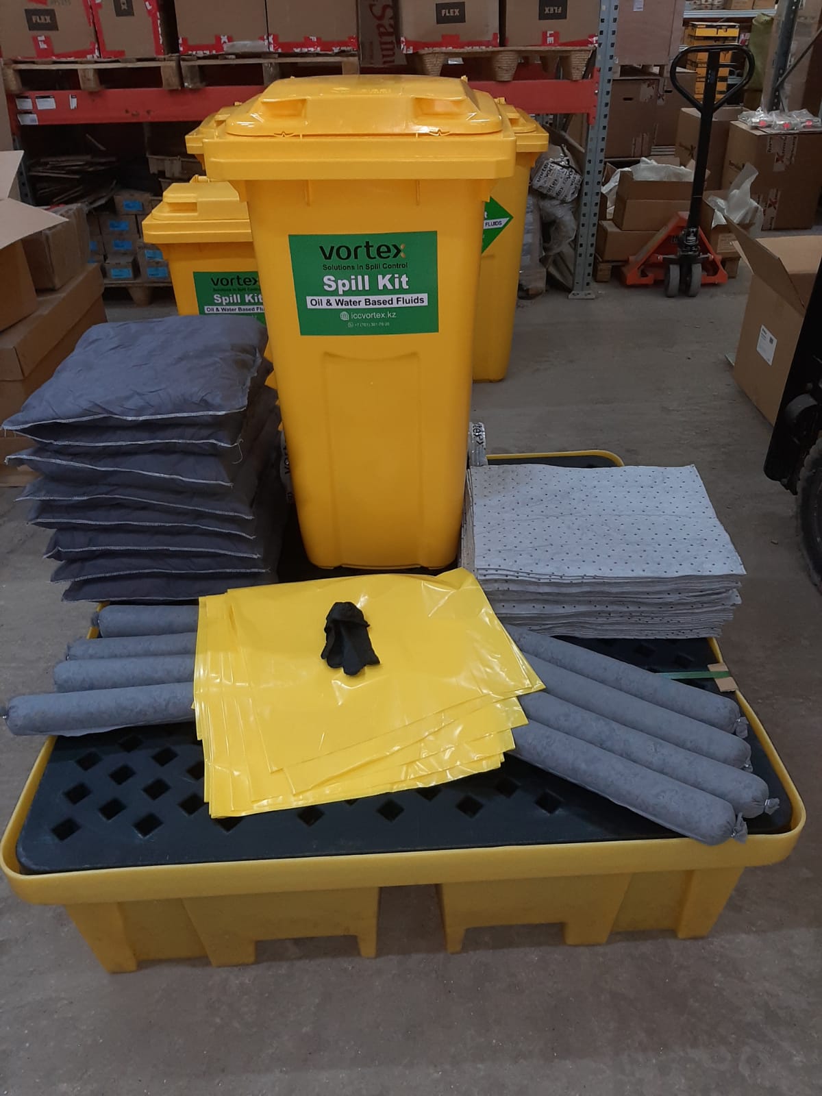 Набор для ликвидации разливов VORTEX Universal 240L M240SK