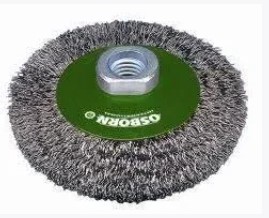 Щетка коническая D100x20 M14х2,0 гофрированная Inox OSBORN 0002512362