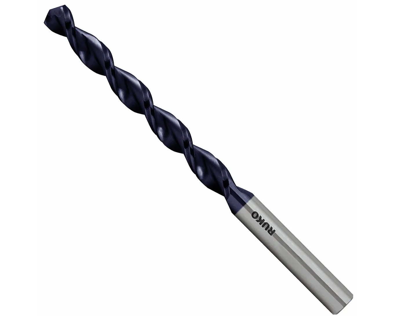 Сверло 4.0x75 mm HSS-G TIALN DIN338 RUKO 258040F