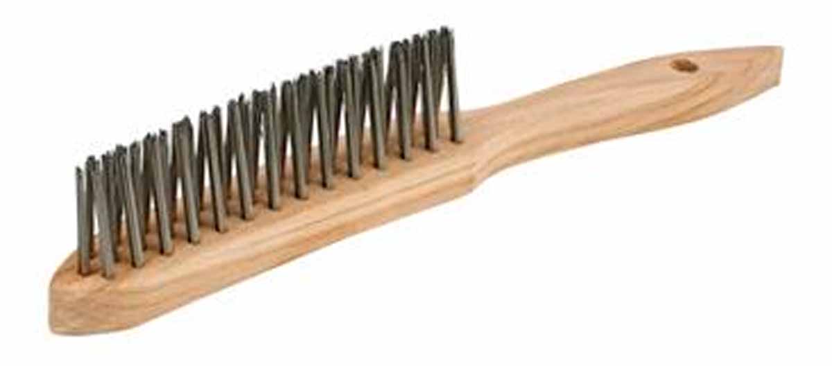 Щётка ручная 3 ряда для угловых сварных швов Metal OSBORN 0003162133