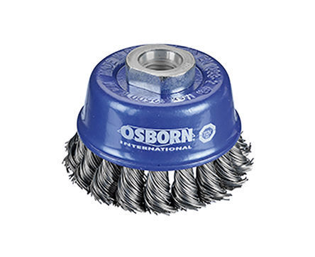 Щетка чашечная D65 M14х2,0 жгутовая Inox OSBORN 0002608351