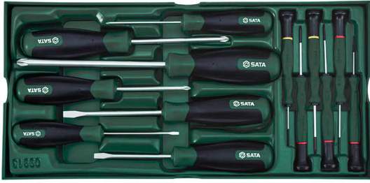 Набор отверток, (13 предм.)  SATA ST09913SJ