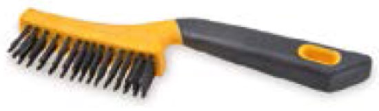 Щетка ручная 4 ряда Inox пластиковая ручка OSBORN 0001432614