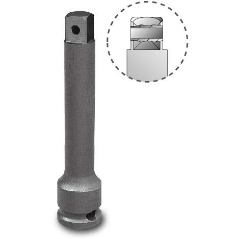 Удлинитель ударный 3/8" L150mm Action DO7038-0-150