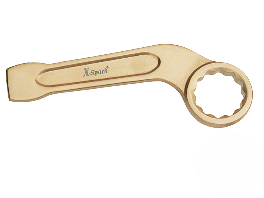 Ключ накидной ударный изогнутый 46 mm Al-Br X-Spark 164-46