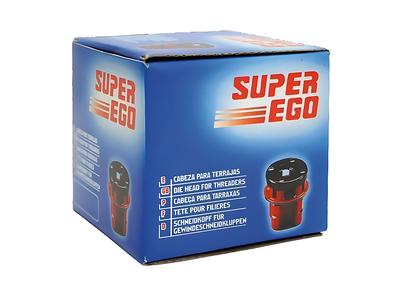 Головка резьбонарезная BSPT R 1/2" SUPER-EGO 6004D0000