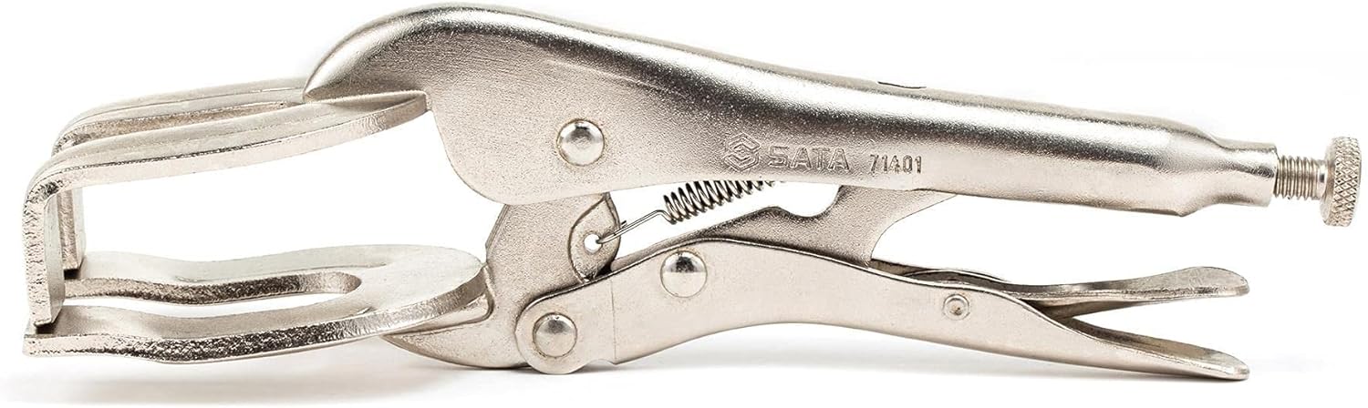 Плоскогубцы для фиксации сварочных зажимов SATA 9", арт. ST71401SC