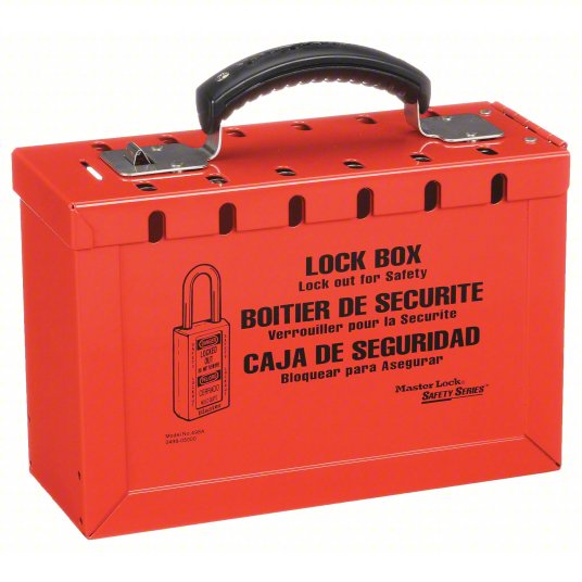 Ящик для групповой блокировки MASTER LOCK 498A (Grainger 4EMZ1)