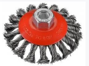 Щетка коническая D100x13 M14х2,0 жгутовая Metal OSBORN 2008622151