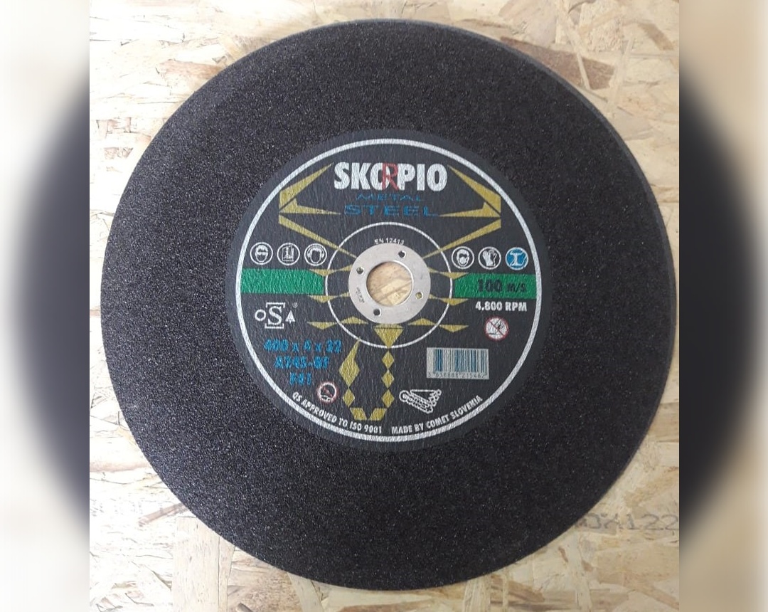 Круг отрезной D400х4х32 Metal A24S-BF/F41 SKORPIO 136003