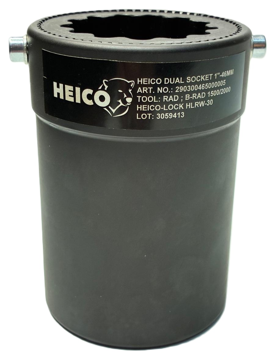 Головка торцевая двойная 1" 46mm HEICO 290300465000005