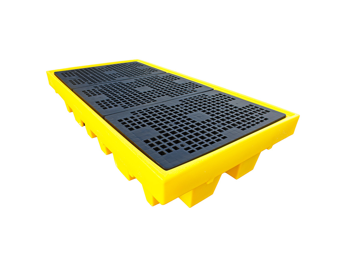 Поддон для еврокубов IBC 2 x 1000L 2560x1350x500mm ROMOLD BB2