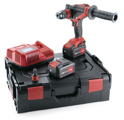 Дрель-шуруповерт аккумуляторный FLEX DD 4G 18.0-EC/5.0 Set 436557