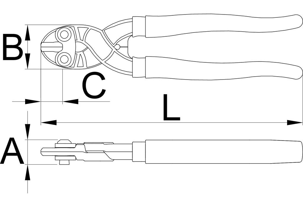 Болторез UNIOR 627533 