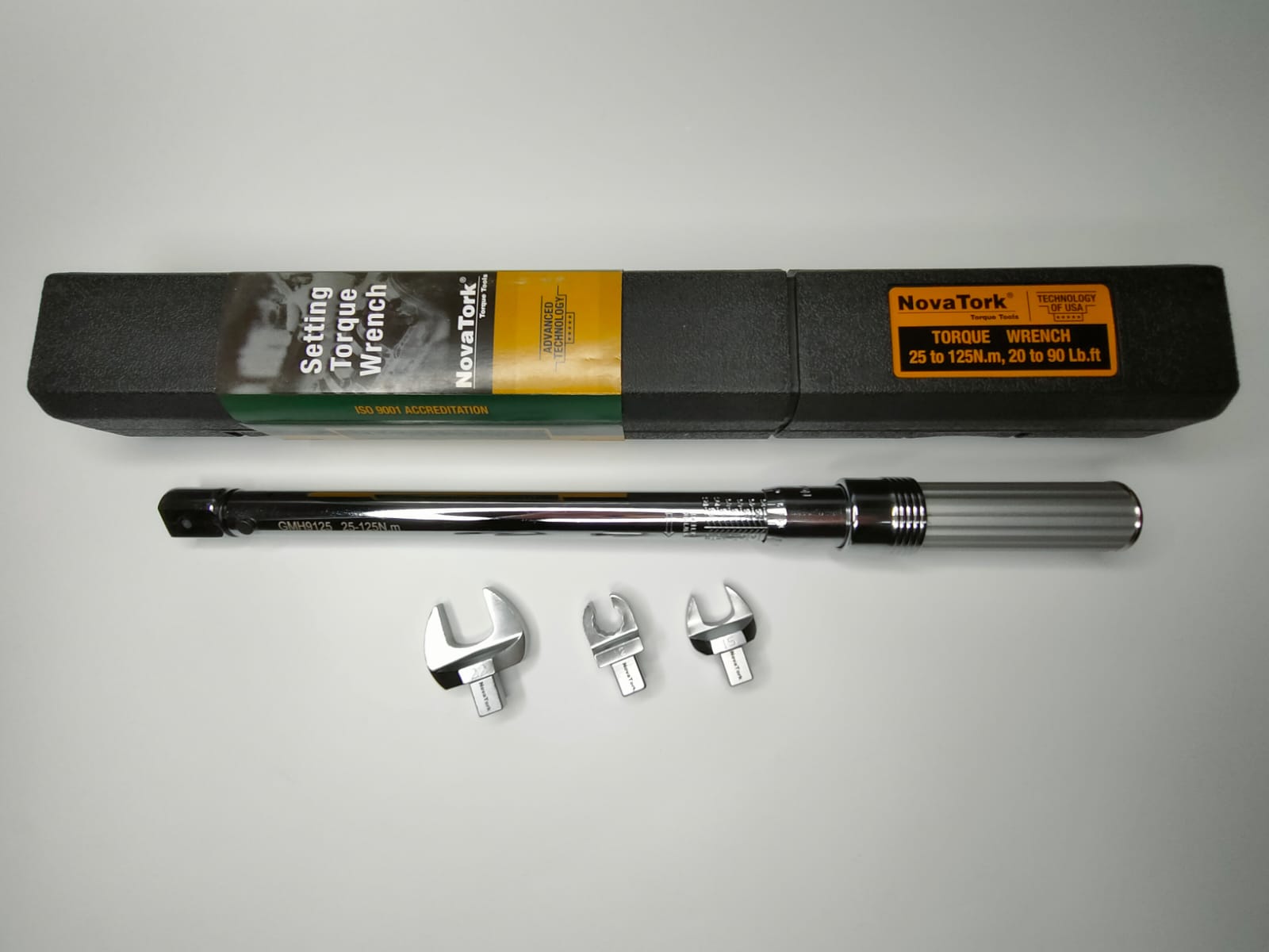 Ключ динамометрический 9x12mm 25-125Nm NovaTork GMH9125