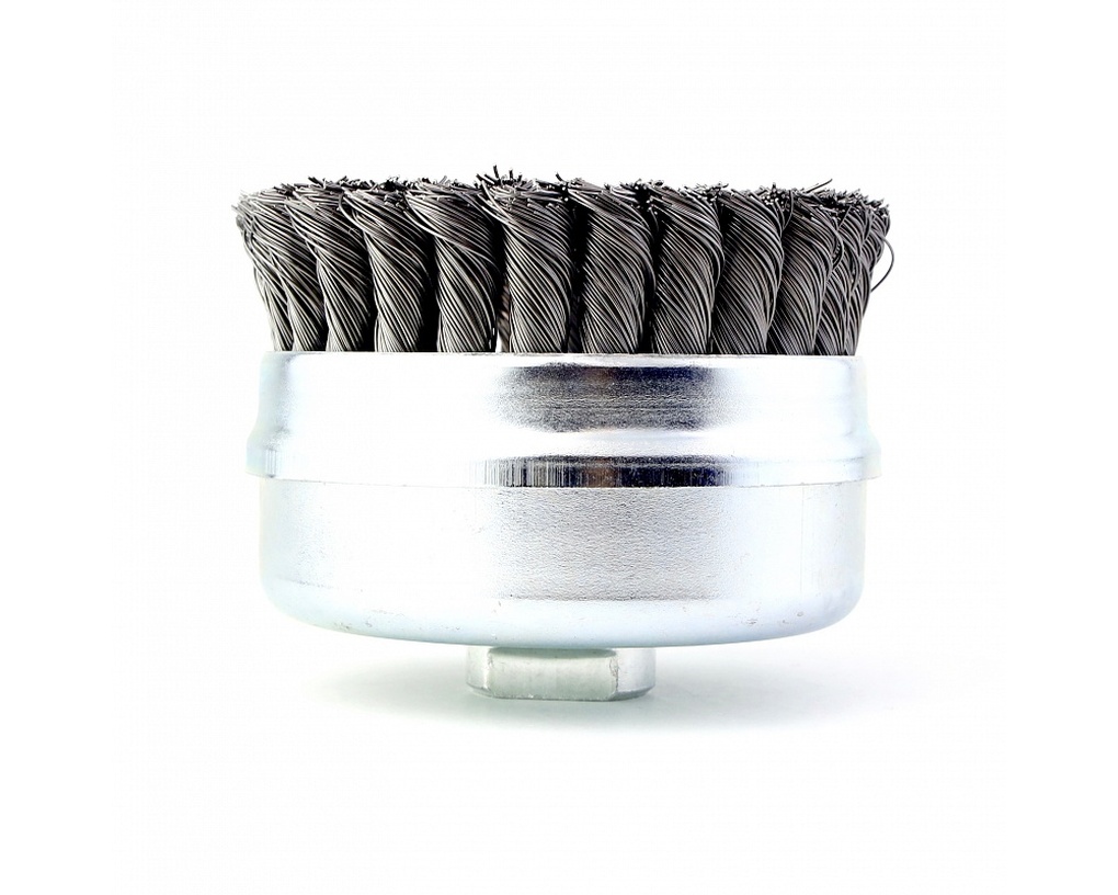 Щетка чашечная D100 M14х2,0 жгутовая Metal OSBORN 6608608154