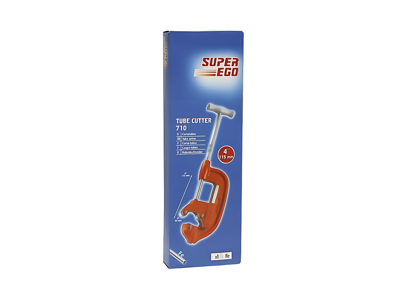 Труборез D 10-60 мм 1/8 - 2" SUPER-EGO 701020000