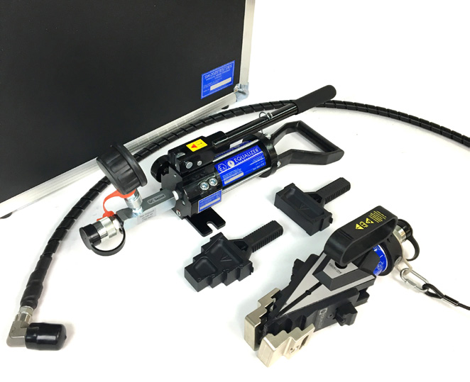 Клин разжимной гидравлический, набор, 20/25т. Equalizer SWi2025TESTDEX