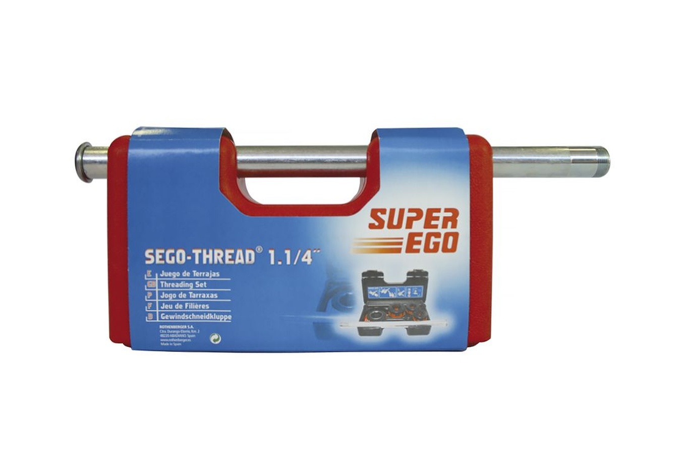 Набор резьбонарезной SPEC. 1/2-1" резьба 600 BSPT-R SUPER-EGO 600240900