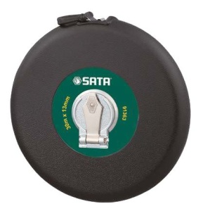 Рулетка 30м с фиберглассовой лентой SATA ST91362ME