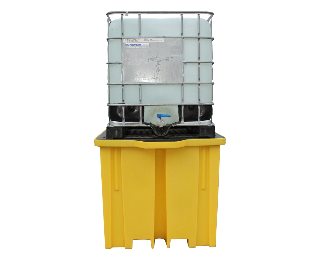 Поддон для еврокубов IBC 1 x 1000L 1330x1230x1085mm ROMOLD BB1FW