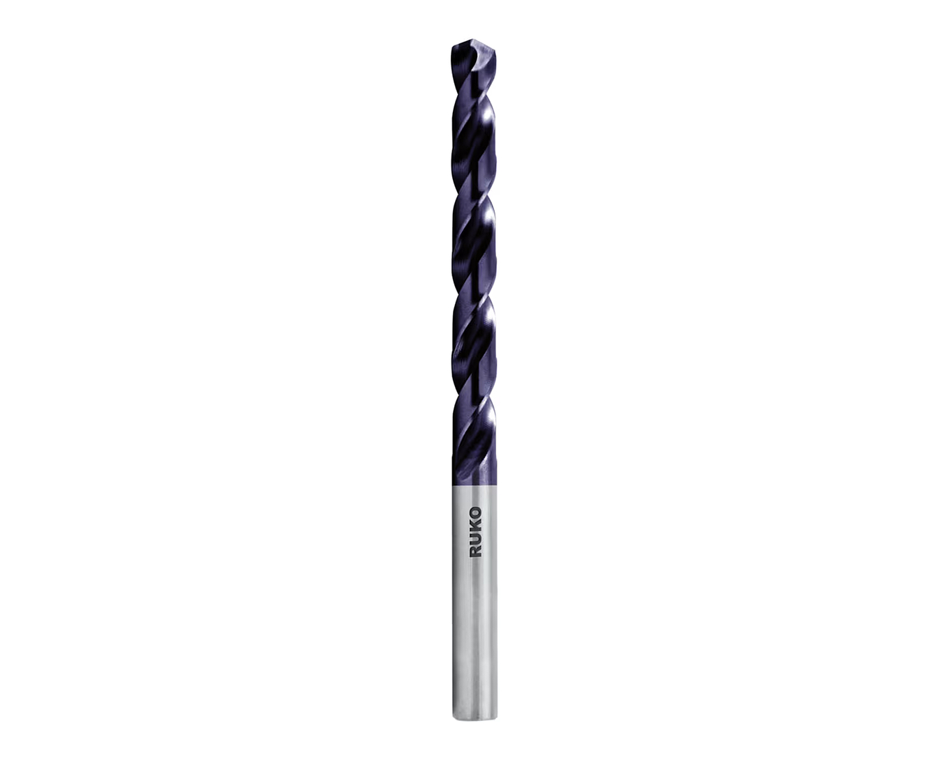 Сверло 4.0x75 mm HSS-G TIALN DIN338 RUKO 258040F