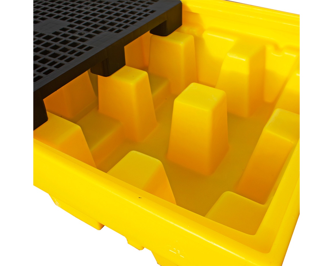 Поддон для еврокубов IBC 2 x 1000L 2560x1350x500mm ROMOLD BB2