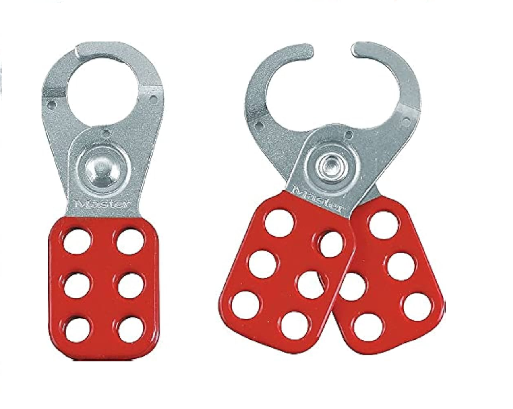 Накладки блокировочные из стали с виниловым покрытием на рукоятке MASTER LOCK 40CL93/420