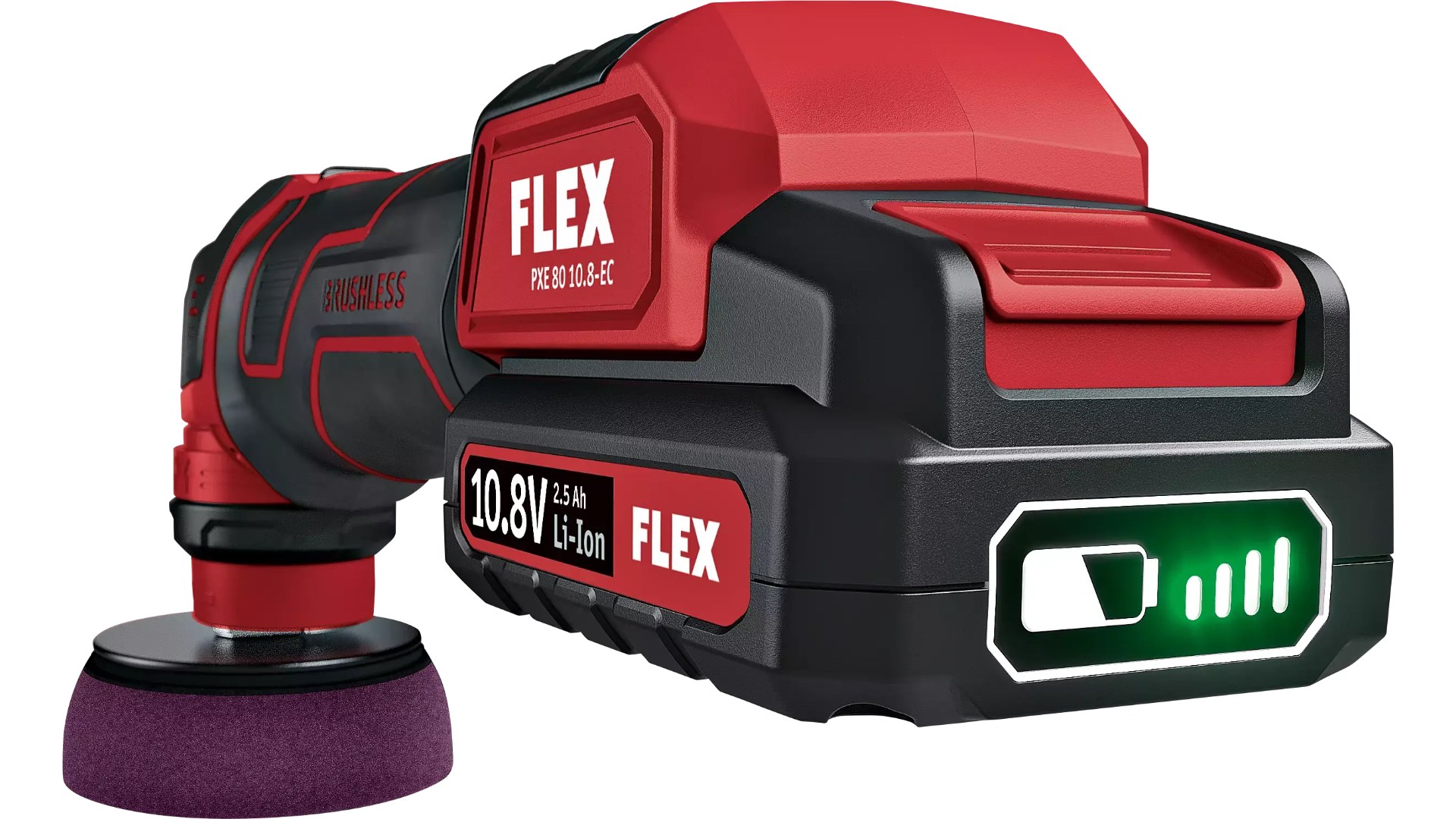 Машина полировальная умная аккумуляторная FLEX PXE 80 10.8-EC/2.5 P-Set 469076