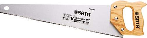 Ножовка по дереву с деревянной ручкой 400mm SATA ST93621ME