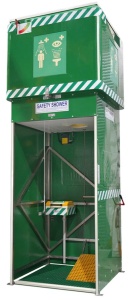 Душ безопасности с резервуаром 1500 л EMPTEEZY VTS1500