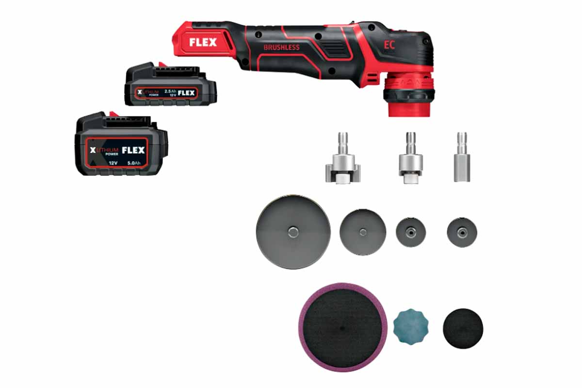 Машина полировальная умная аккумуляторная PXE 80 12-EC/2.5 SET FLEX 532268