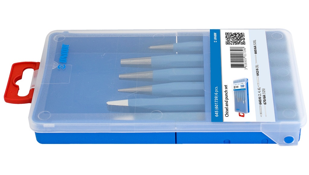 Набор бородков и зубил UNIOR 601739