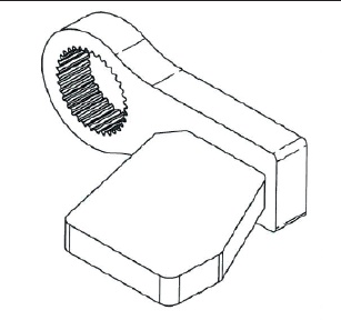 Упор реактивный для удлинителей RAD 20153