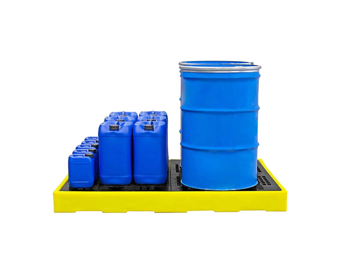Поддон для бочек 4 x 205L 1675x1260x150mm ROMOLD BF4