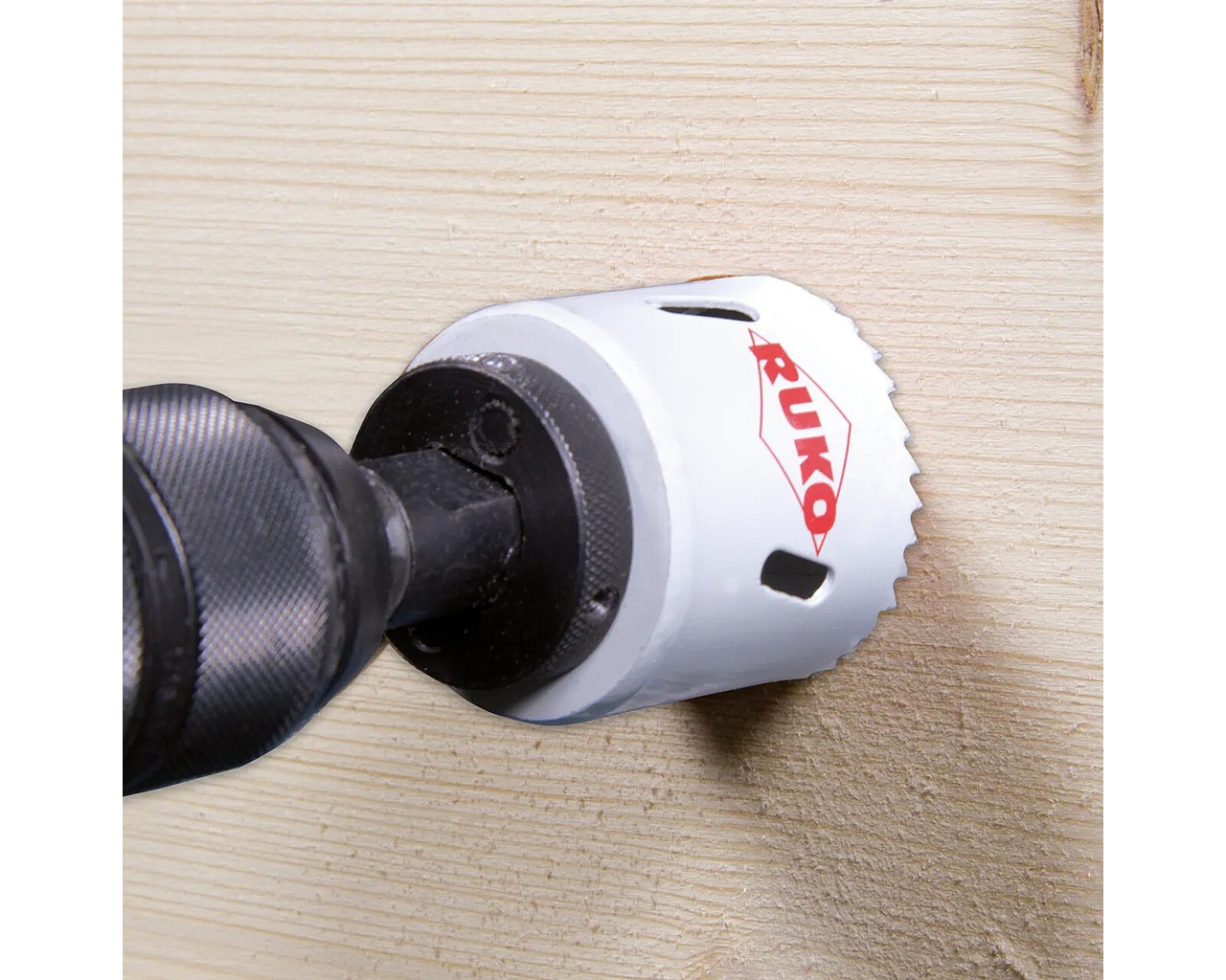 Коронка биметаллическая 102mm HSSE-Co 8 RUKO 126102