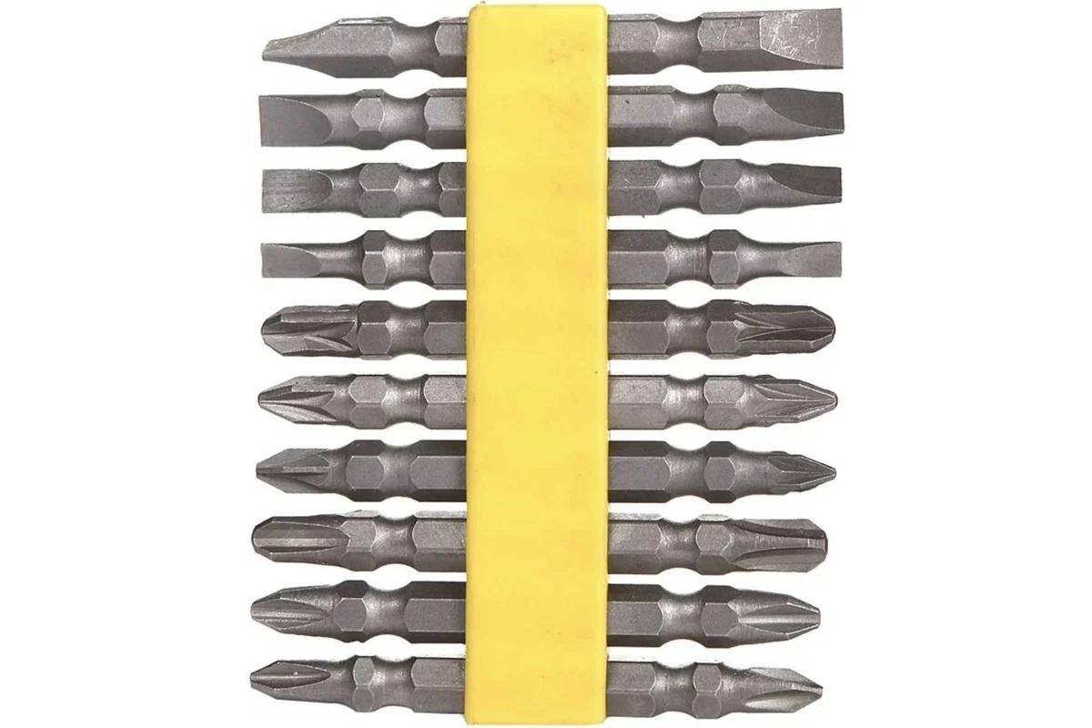 Набор бит двухсторонних 20 в 1, 10 бит/20 шпицов, Stayer 2605-H10_z01