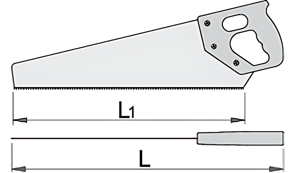 Ножовка по дереву 400мм UNIOR 609423