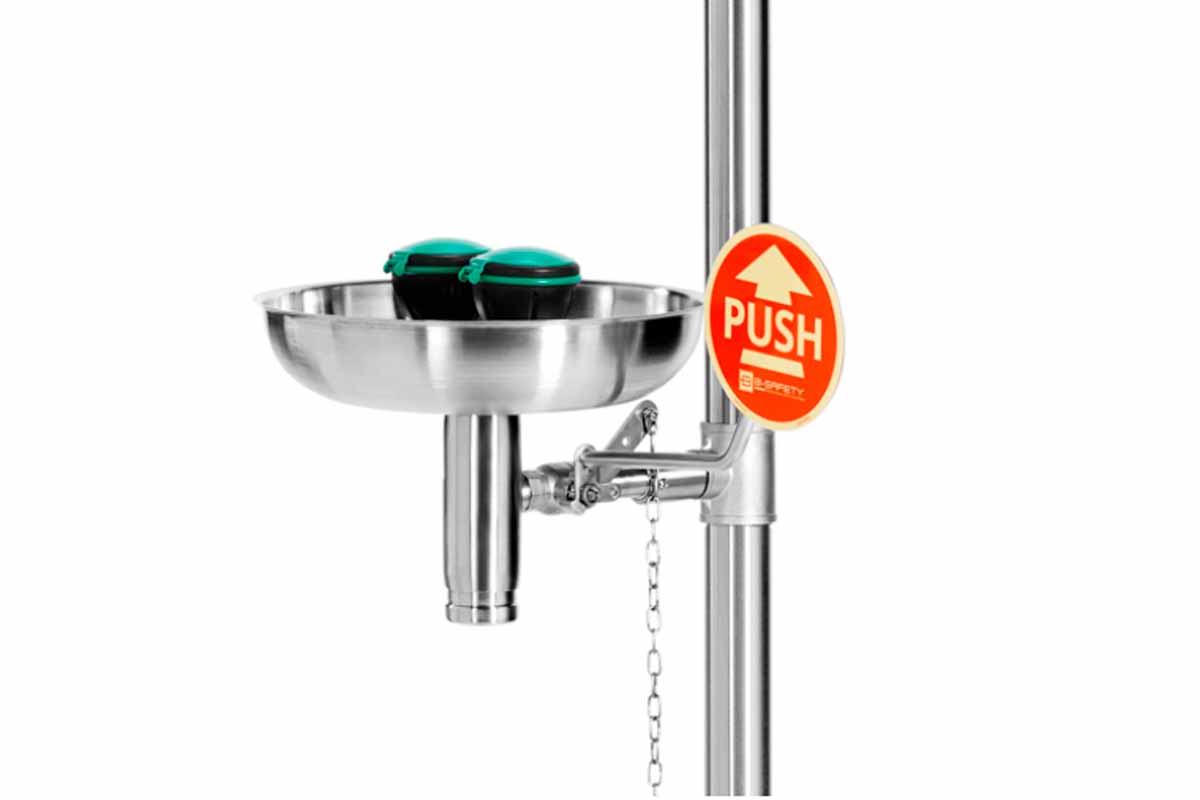 Душ безопасности для глаз с резервуаром PremiumLine B-SAFETY BR 300 095