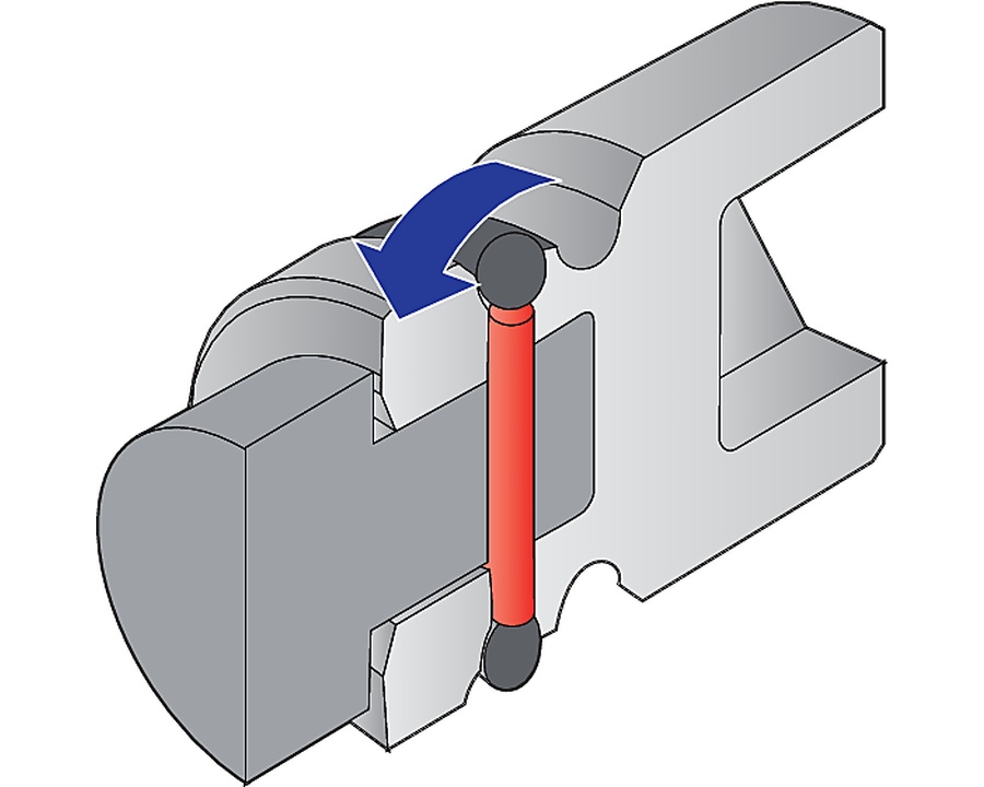 Головка торцевая ударная 1/2" 14mm UNIOR 603966